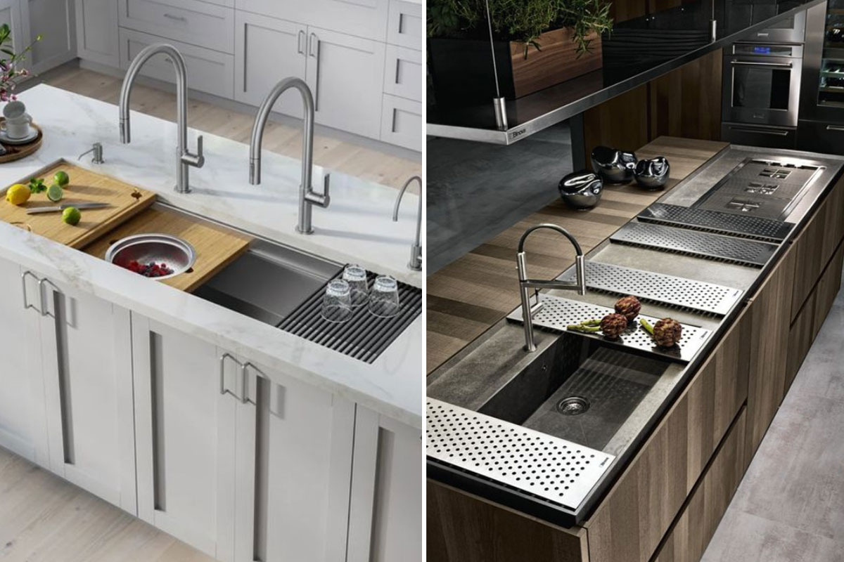 سینک جدید و مدرن آشپزخانه