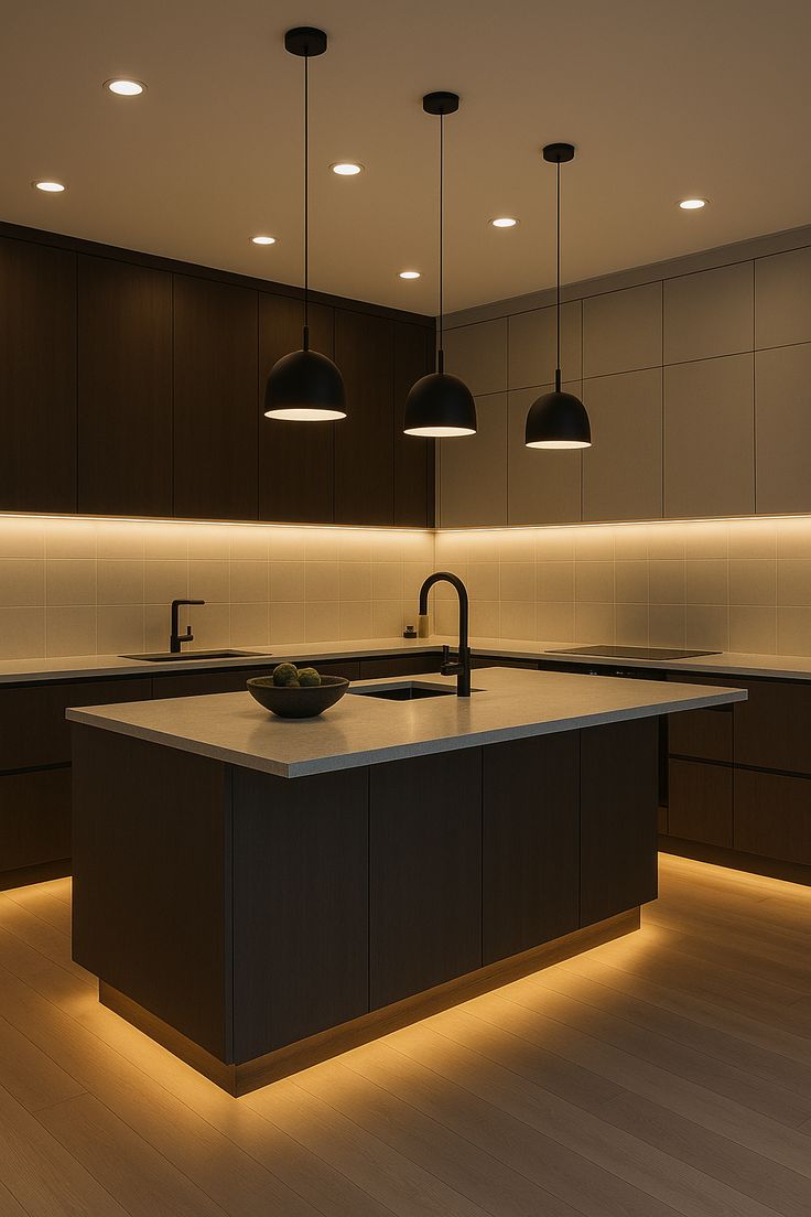 نورپردازی دکوراتیو در آشپزخانه