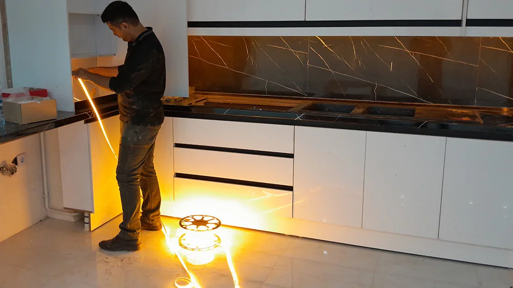 نورپردازی اشپزخانه