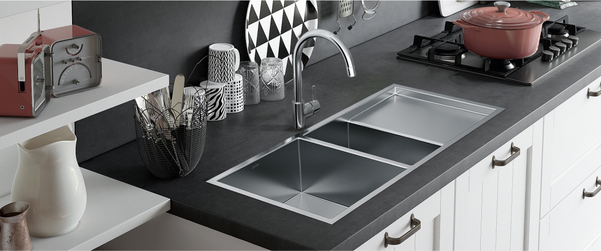 انواع سینک ظرفشویی | چگونه بهترین سینک را انتخاب کنیم ؟