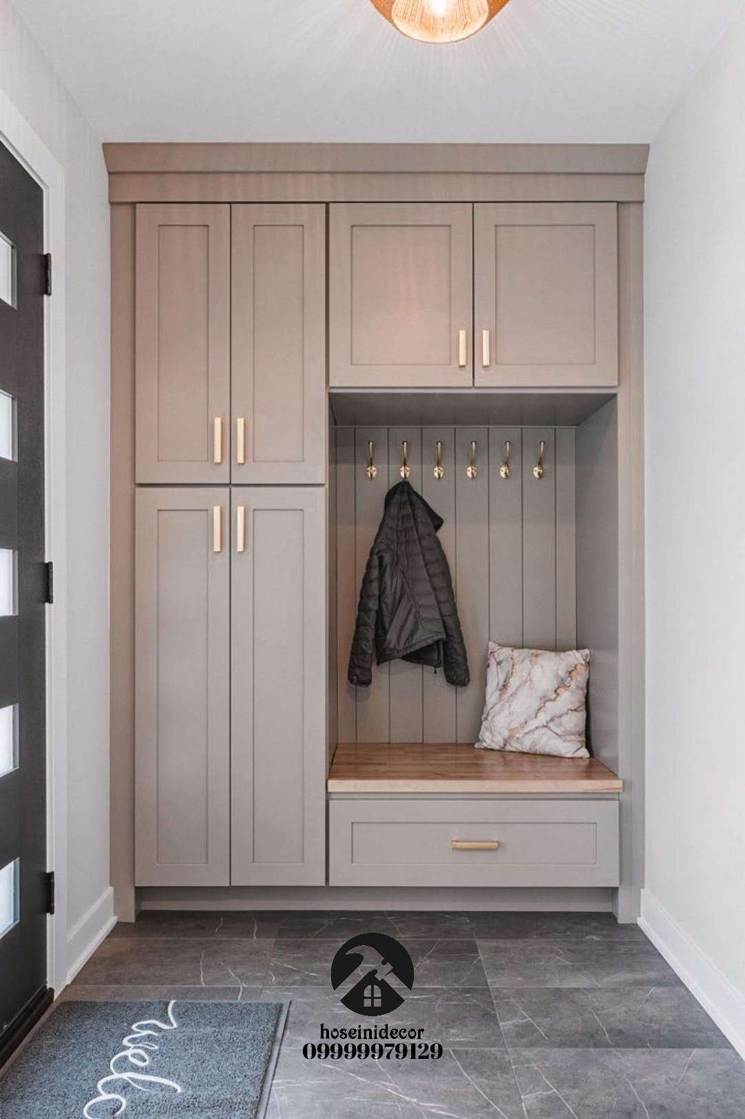 کمد ورودی و جاکفشی مدرن مدل موُدرا