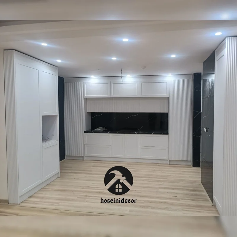 کابینت نئوکلاسیک مدل مژگان برند حسینی دکور