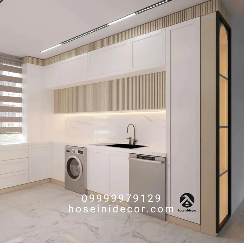 کابینت نئوکلاسیک مدل مهرنوش برند حسینی دکور